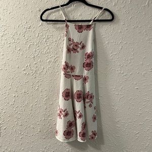 Brandy Melville pink flower dress